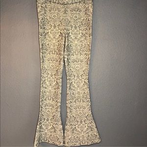Free people stretch bell bottom pants L 30”